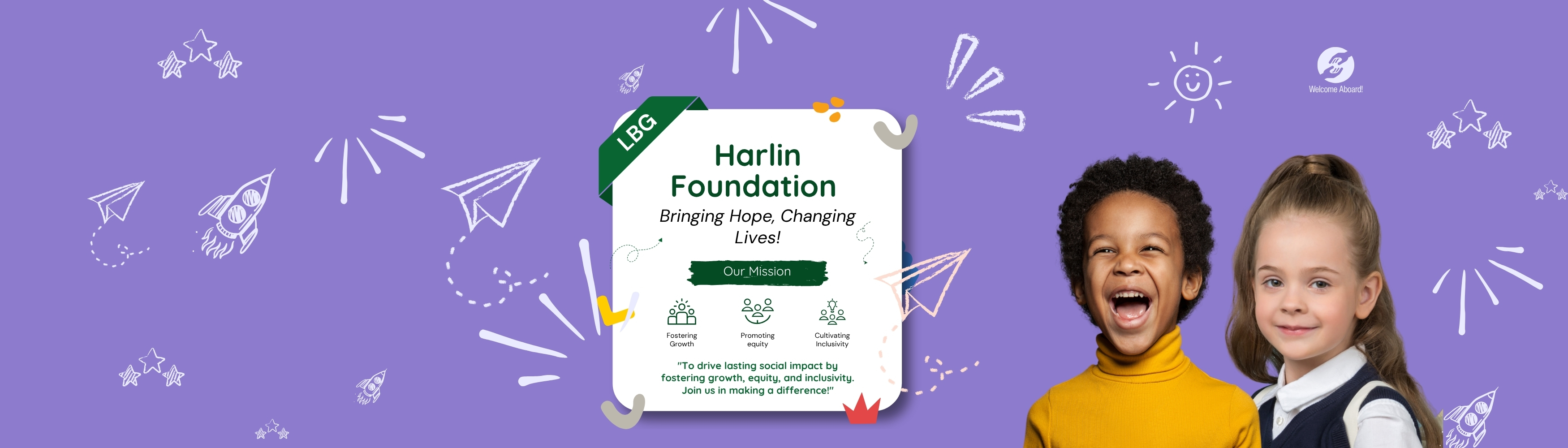 Harlin Foundation Banner